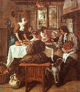 Jan Steen Grace Before Meat USA oil painting artist